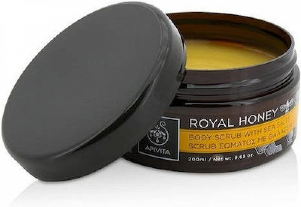 Apivita Royal Honey Scrub Σώματος με Θαλάσσια Άλατα & Μέλι 200ml