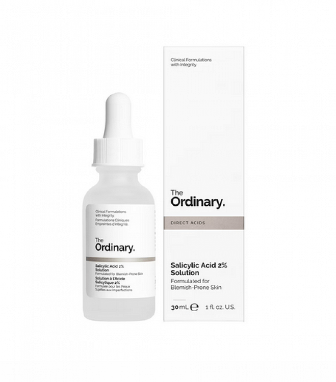 The Ordinary Salicylic Acid 2% Solution Απολεπιστικό Ενυδατικό & Αντιγηραντικό Serum Προσώπου με Σαλικυλικό Οξύ 30ml
