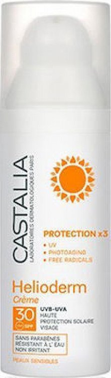 Castalia Helioderm Protection x3 Creme SPF30 50ml
