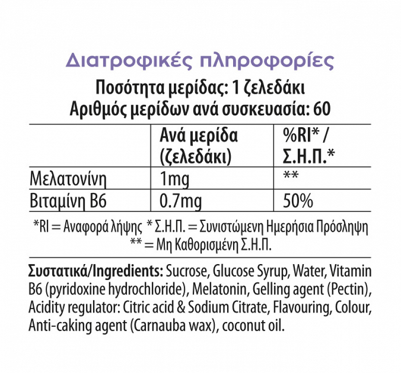 Vican Chewy Vites Sweet Dreams Συμπλήρωμα για τον Ύπνο Berry 60 ζελεδάκια