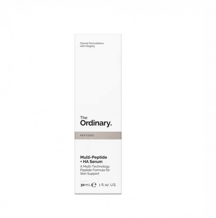 The Ordinary Multi-Peptide + HA Ενυδατικό & Αντιγηραντικό Serum Προσώπου με Πεπτίδια & Υαλουρονικό Οξύ για Σύσφιξη 30ml