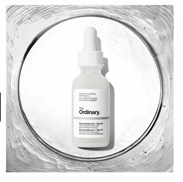 The Ordinary Niacinamide 10% + Zinc 1% Ενυδατικό Serum Προσώπου με Νιασιναμίδη για Λάμψη 60ml