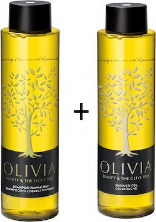 Papoutsanis, Olivia Gift Set Shampoo Normal Hair + Shower Gel