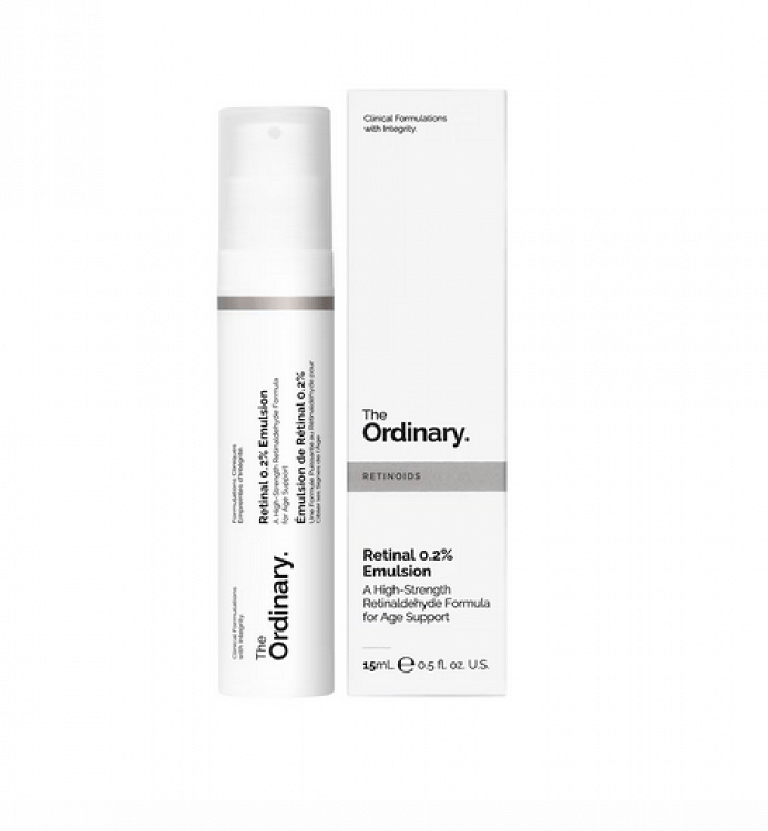The Ordinary Retinal 0.2% Emulsion Ενυδατικό & Αντιγηραντικό Serum Προσώπου με Ρετινάλη & Ρετινόλη 15ml
