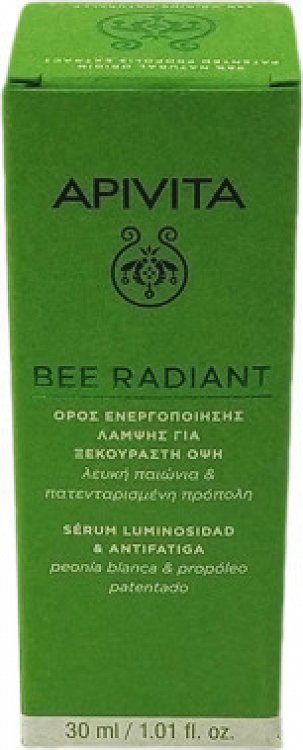Apivita Bee Radiant Αντιγηραντικό Serum Προσώπου για Λάμψη 30ml