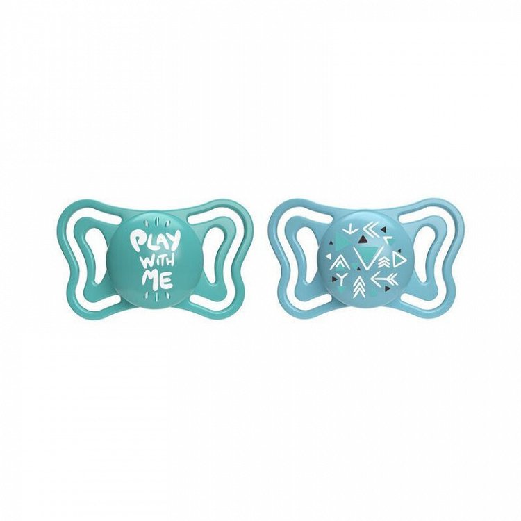 Chicco Ορθοδοντικές Πιπίλες Σιλικόνης Physio Light  16-36 M 2τμχ