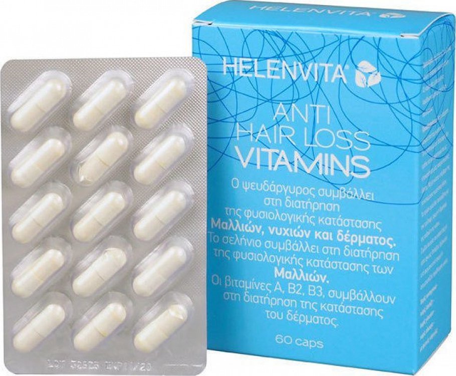 Helenvita Anti-hair Loss Vitamins 60 κάψουλες