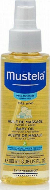 Mustela Baby Oil With Avocado για Ενυδάτωση 100ml