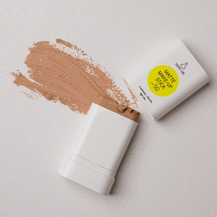 Youth Lab. Matte Make-up Stick SPF50 – Make-up με Αντηλιακή Προστασία & Ματ Αποτέλεσμα light color 20g