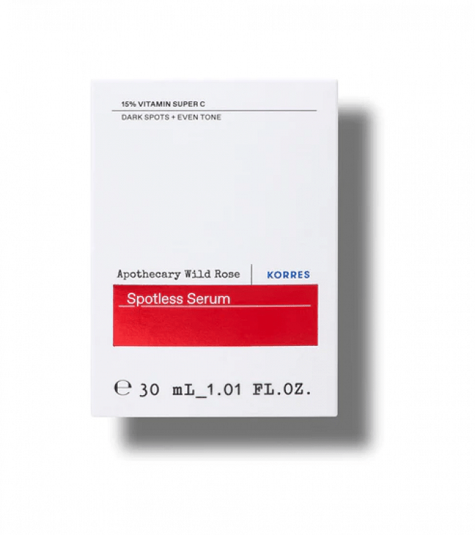 Korres Άγριο Τριαντάφυλλο Διφασικό Serum Λάμψης με Vitamin Super C