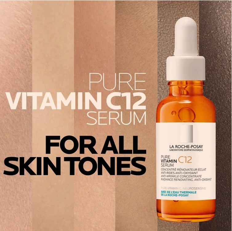 La Roche Posay Pure Vitamin C12 Αντιγηραντικό Serum Προσώπου με Βιταμίνη C 30ml