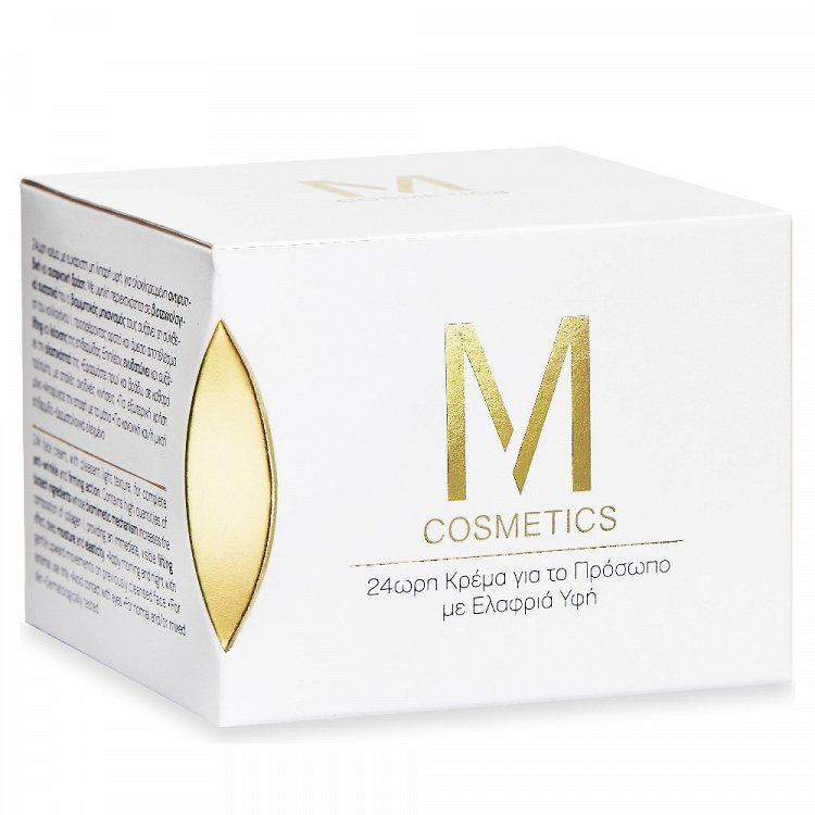 M Cosmetics Light 24ωρη Κρέμα Προσώπου για Ενυδάτωση 50ml