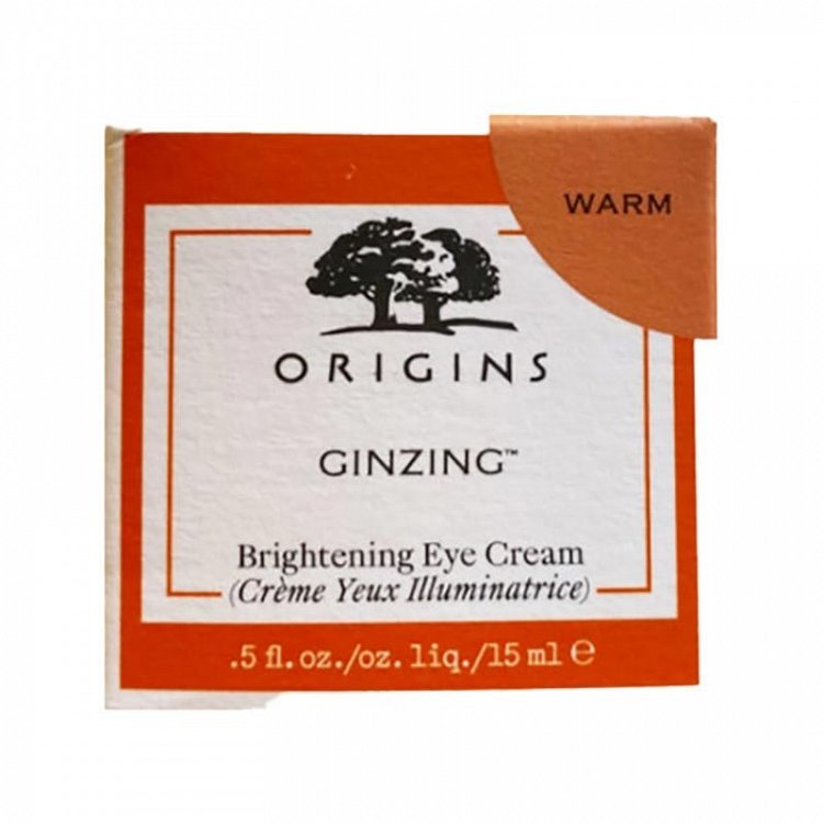Origins GinZing Brightening with Caffeine & Ginseng Κρέμα Ματιών κατά των Μαύρων Κύκλων με Βιταμίνη C 15ml