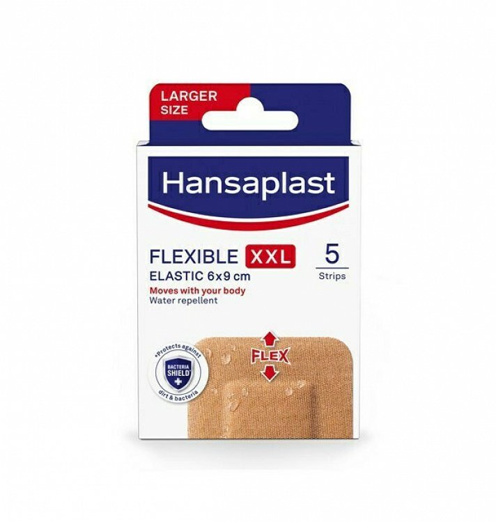 Hansaplast Flexible XXL 9x6cm 5τμχ