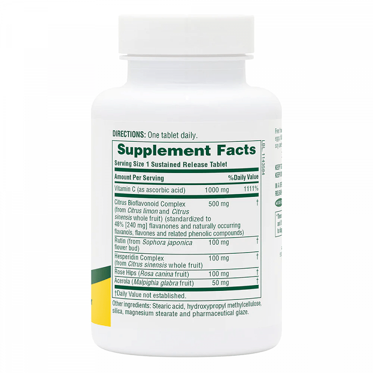 Nature's Plus Super C Complex 1000mg 60 ταμπλέτες