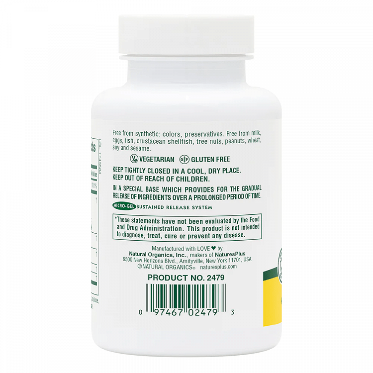 Nature's Plus Super C Complex 1000mg 60 ταμπλέτες
