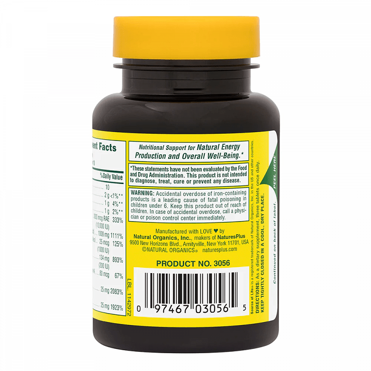 Nature's Plus Source of Life 90 tablets