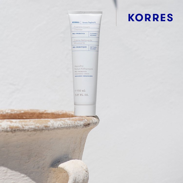 Korres Greek Yoghurt Αφρώδης Κρέμα Καθαρισμού 150ml
