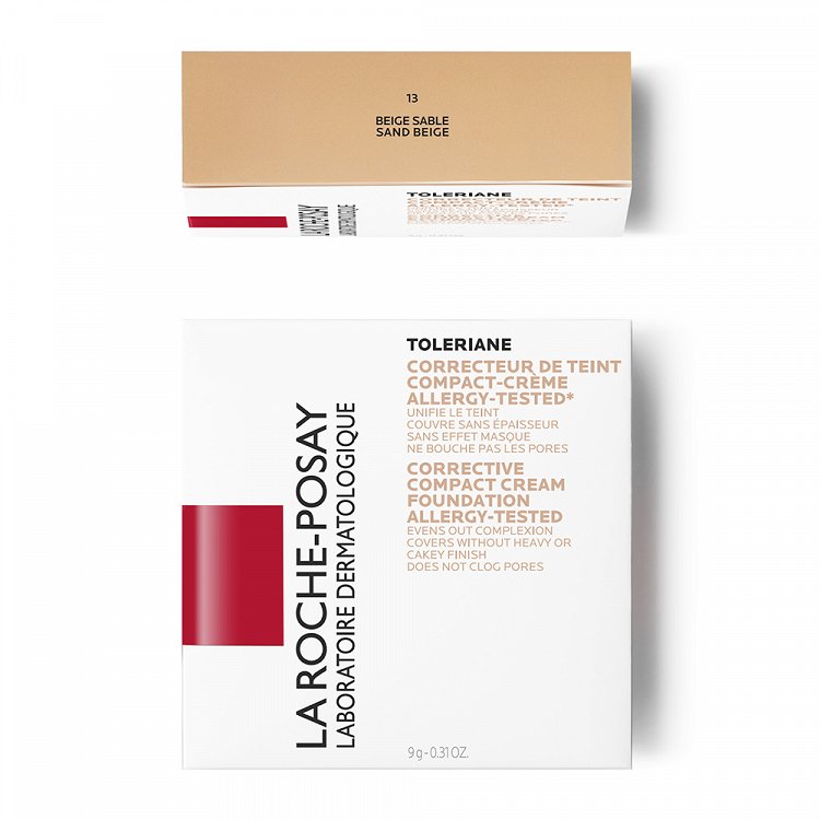 La Roche-Posay Toleriane Compact Complexion Concealer - 13 Sand Beige, 9g