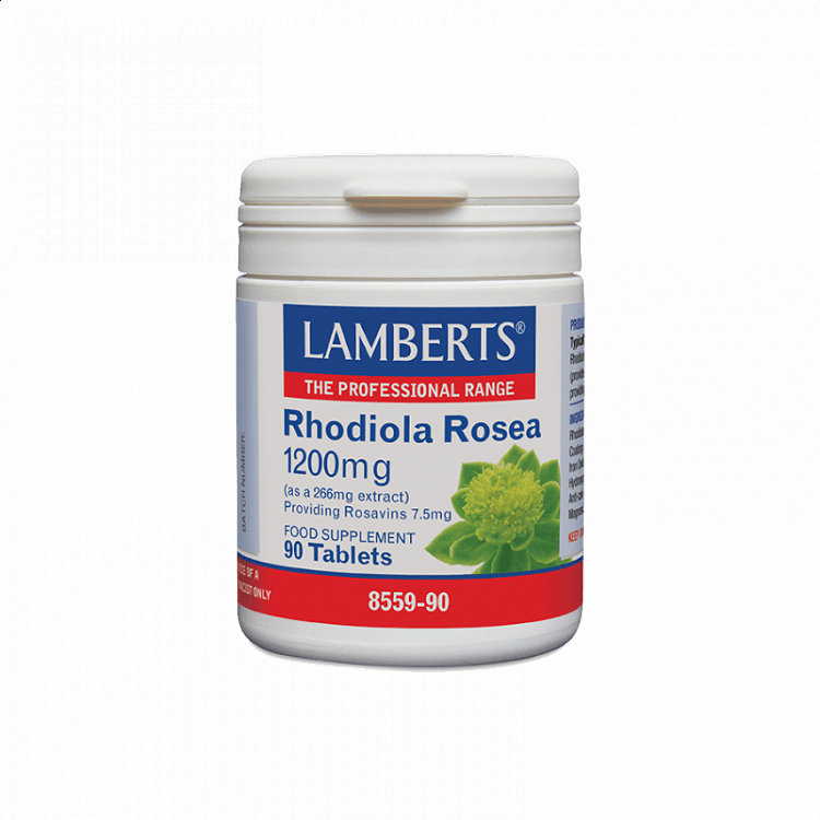 Lamberts Rhodiola Rosea 1200mg 90 ταμπλέτες