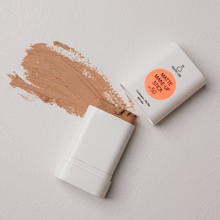 YOUTH LAB. Matte Make-Up Stick Aντηλιακό Στικ Dark SPF50 20gr