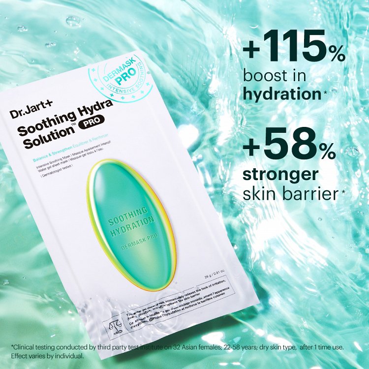 Dr. Jart+ Soothing Hydra Solution Μάσκα Προσώπου