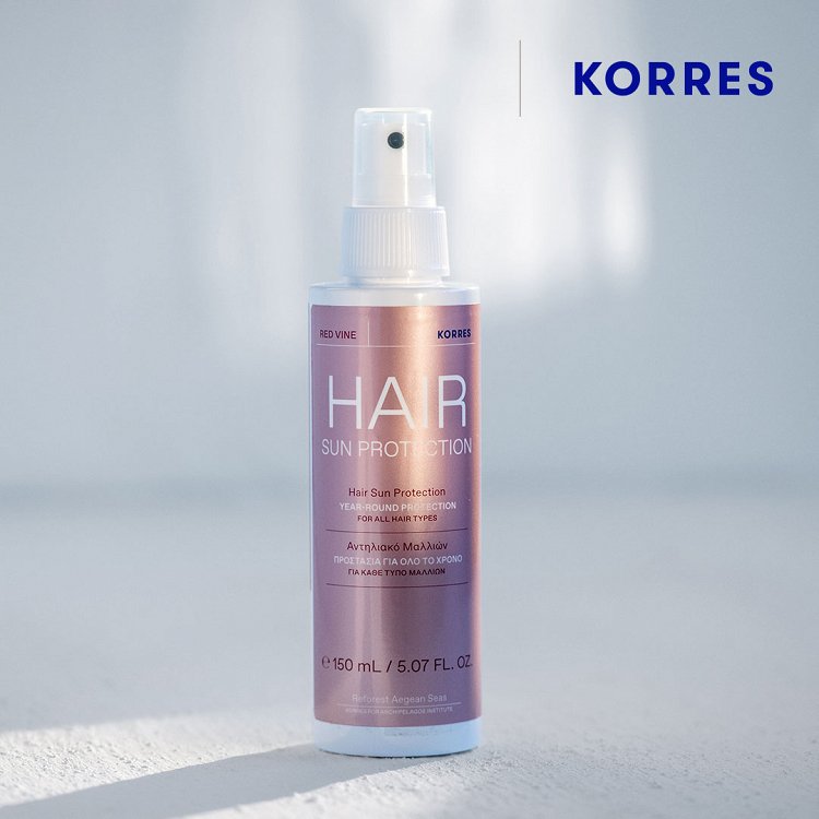 Korres Red Vine Αντηλιακό Μαλλιών Spray 150ml