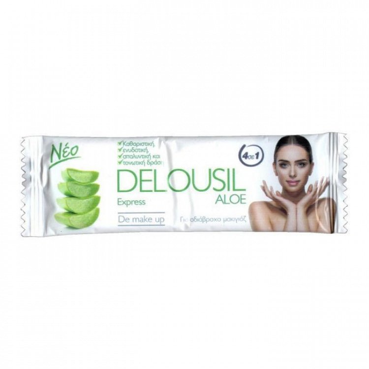 Delousil Aloe Express De Make Up 12τμχ