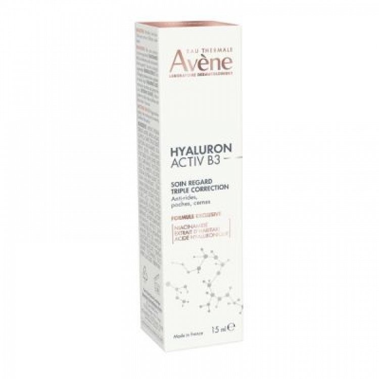 Avene Activ B3 Αντιγηραντική & Συσφικτική Κρέμα Ματιών κατά των Μαύρων Κύκλων με Υαλουρονικό Οξύ 15ml