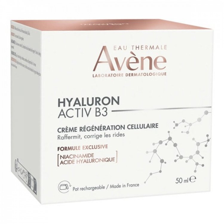 Avene Activ B3 Κρέμα Προσώπου για Αντιγήρανση με Υαλουρονικό Οξύ 50ml