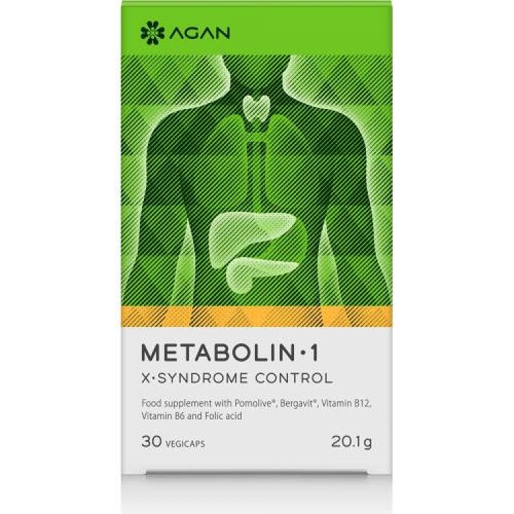 Agan Metabolin 1 X-Syndrome Control 30 φυτικές κάψουλες