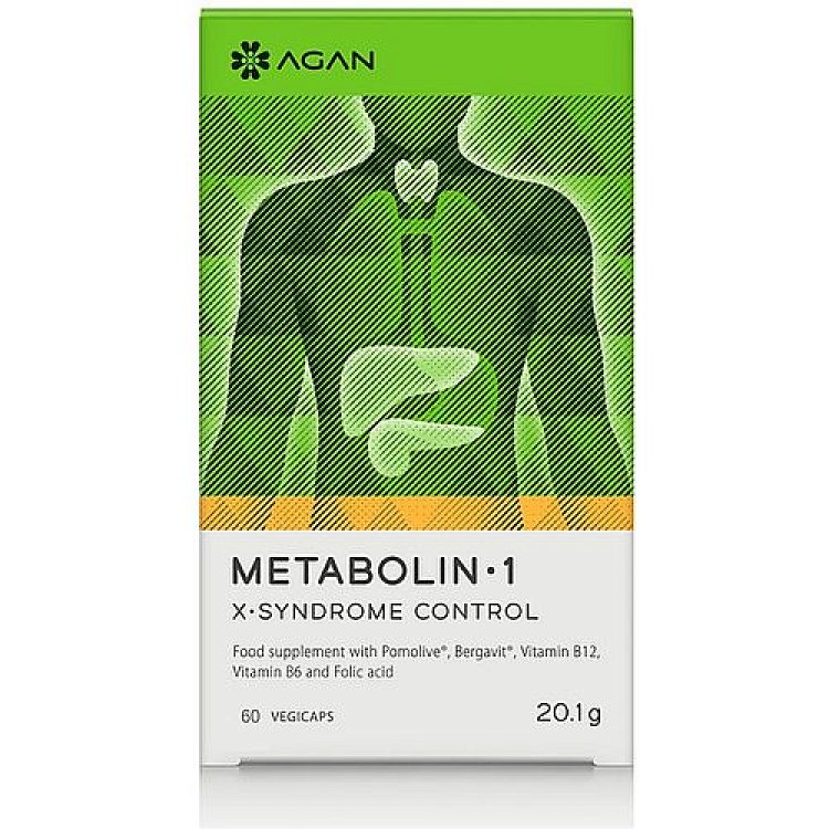 Agan Metabolin 1 X-Syndrome Control 60 φυτικές κάψουλες