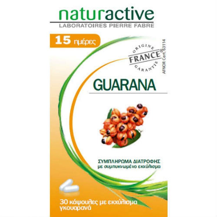 Naturactive Guarana (Γκουαρανά) 30Caps