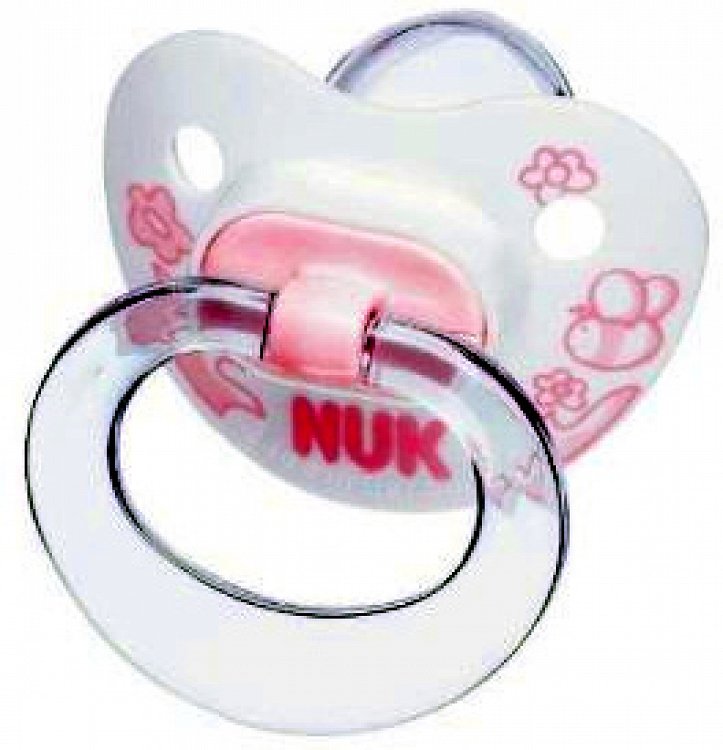 Nuk Space Night πιπίλα σιλικόνης 0-6m 2τμχ