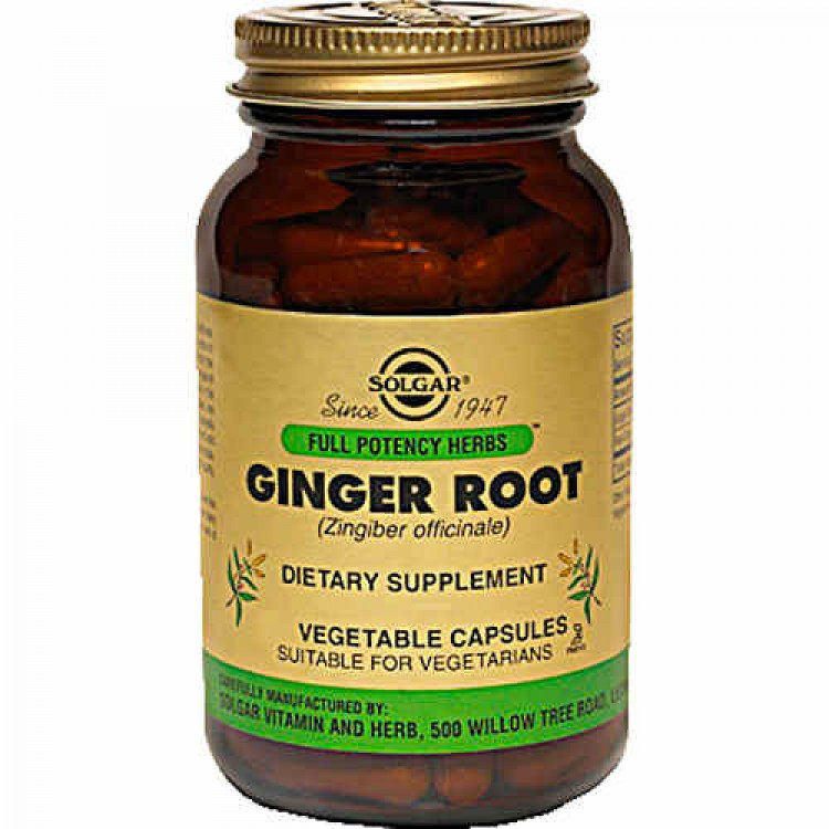 Solgar Ginger Root Extract 60V.Caps