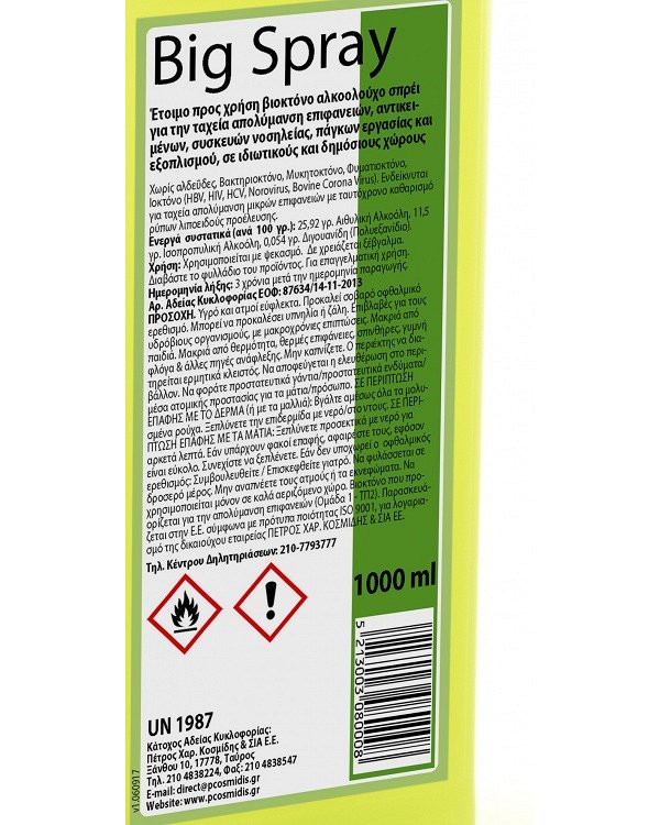 Big Καθαριστικό Spray