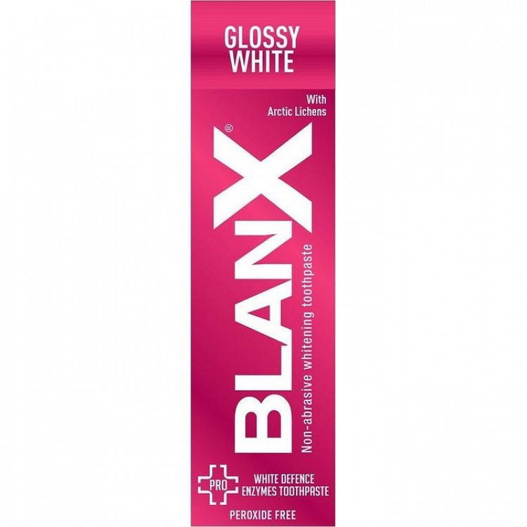 Blanx Glossy Pink White Defence Enzymes Toothpaste, 75ml
