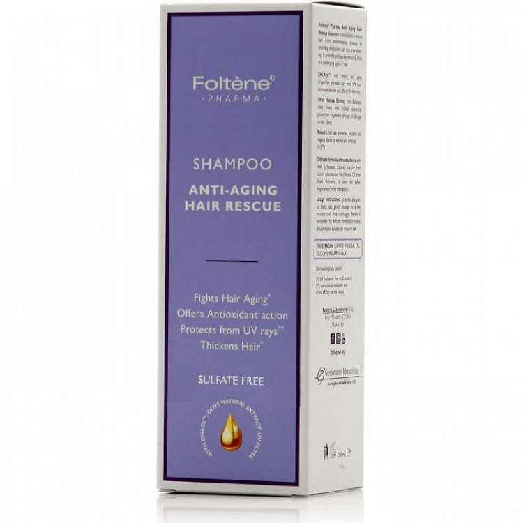 Foltene Anti-Aging Hair Rescue Shampoo, 200ml