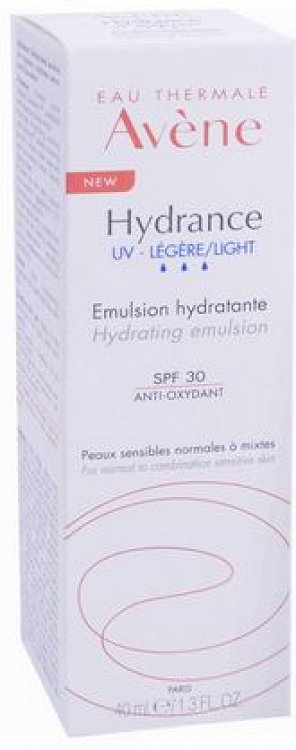 Avene Hydrance UV Light Ενυδατικό Γαλάκτωμα Προσώπου Ημέρας με SPF30 για Κανονικές/Μικτές Επιδερμίδες 40ml