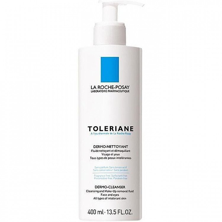 La Roche Posay Γαλάκτωμα Καθαρισμού Toleriane Dermo-Cleanser Pump για Ξηρές Επιδερμίδες 400ml