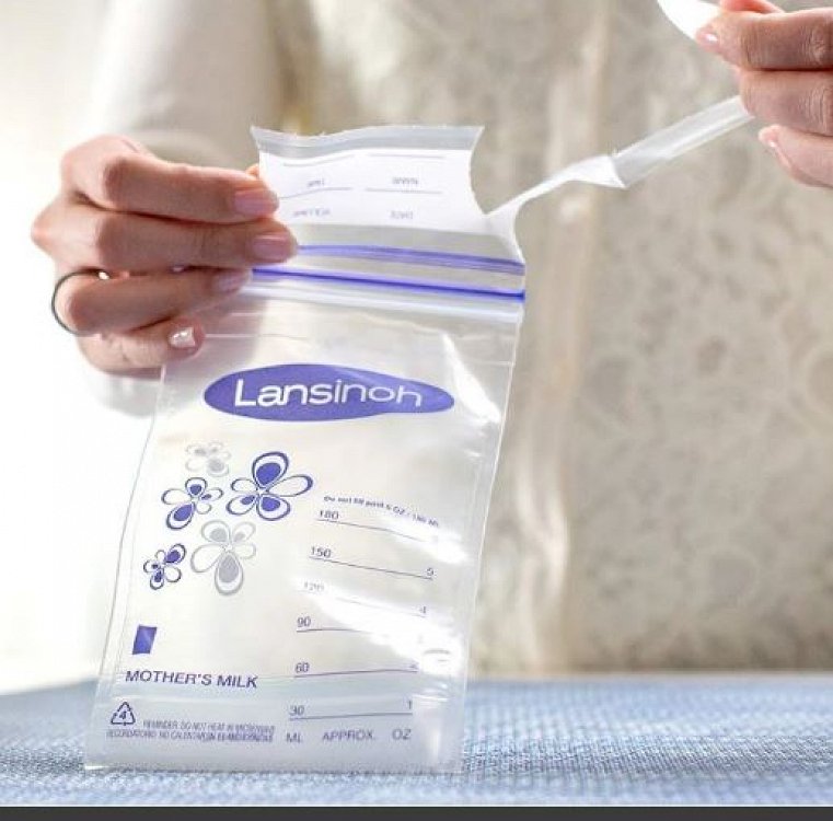Lansinoh Breast Milk Storage Bags - Σακουλάκια Φύλαξης Μητρικού Γάλακτος, 50Τμχ
