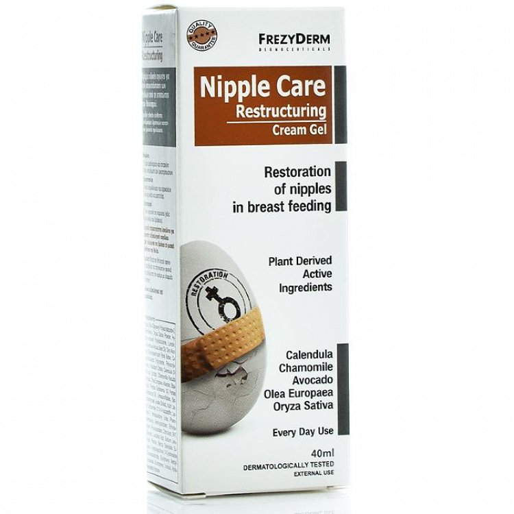Frezyderm Nipple Care Restructuring Cream-Gel - Κρέμα για Την Αποκατάσταση Θηλών, 40ml