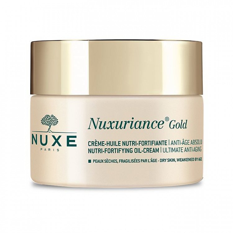 Nuxe Nuxuriance Gold Nutri-Fortifying Αντιγηραντική Κρέμα Προσώπου Ημέρας για Ξηρές Επιδερμίδες 50ml