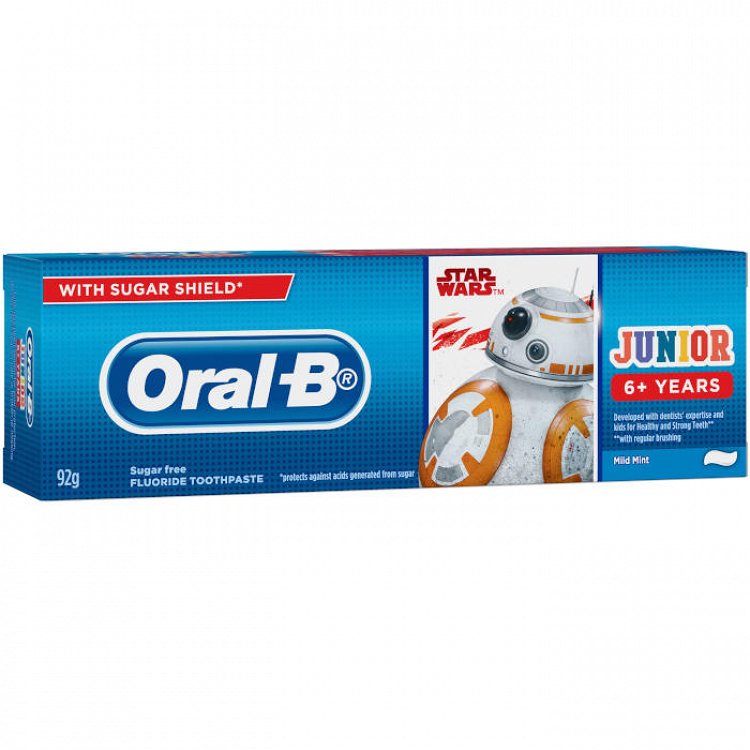 Oral-B Junior Star Wars 6+ Ετών, 75ml