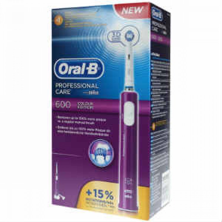 Oral-B PRO 600 Cross Action Colour Edition Pink