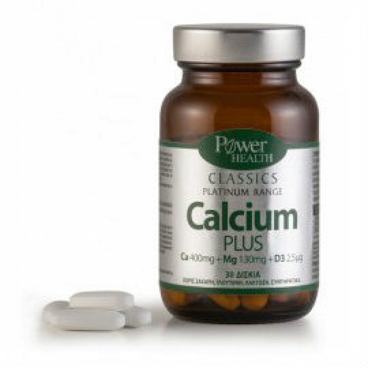 Power of Nature Platinum Range Calcium Plus 30Tabs