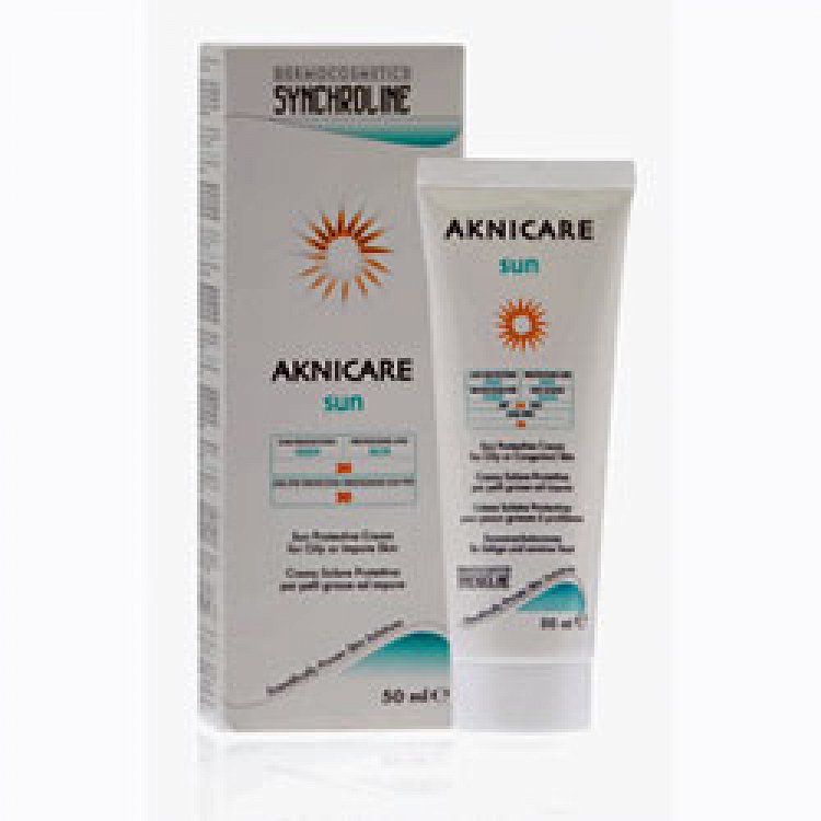 Synchroline Aknicare Sun SPF30(Αντηλιακή Κρέμα) με χρώμα
