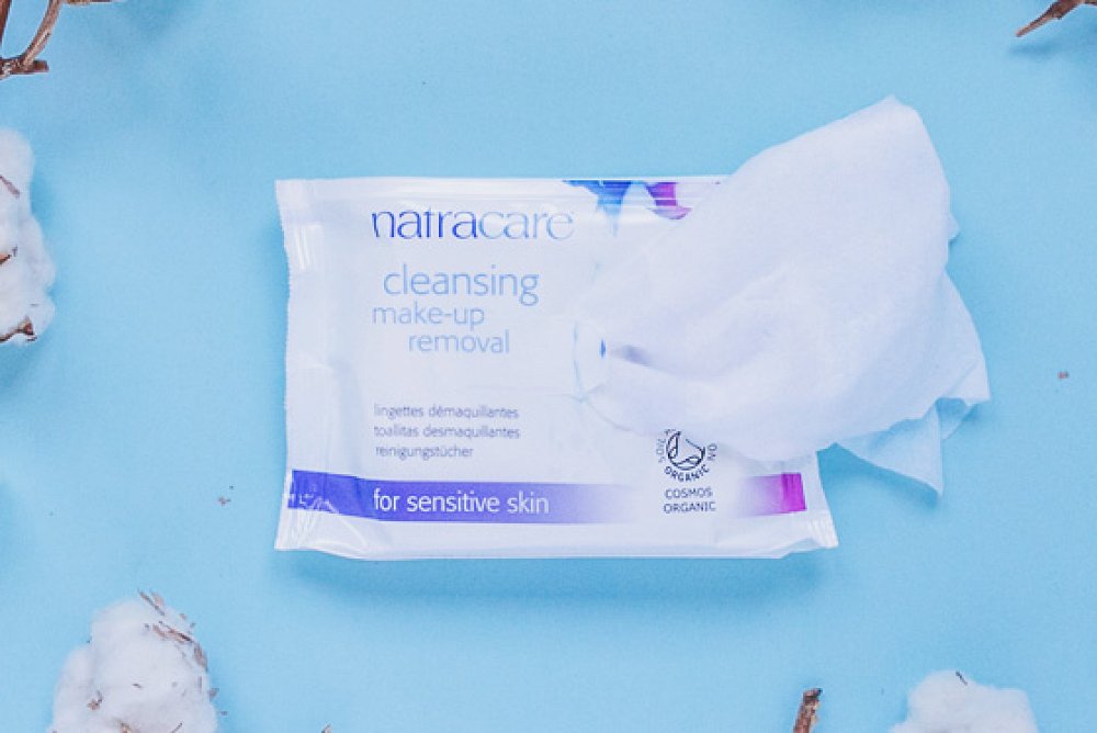 Natracare Cleansing Make Up Removal Wipes 20τμχ