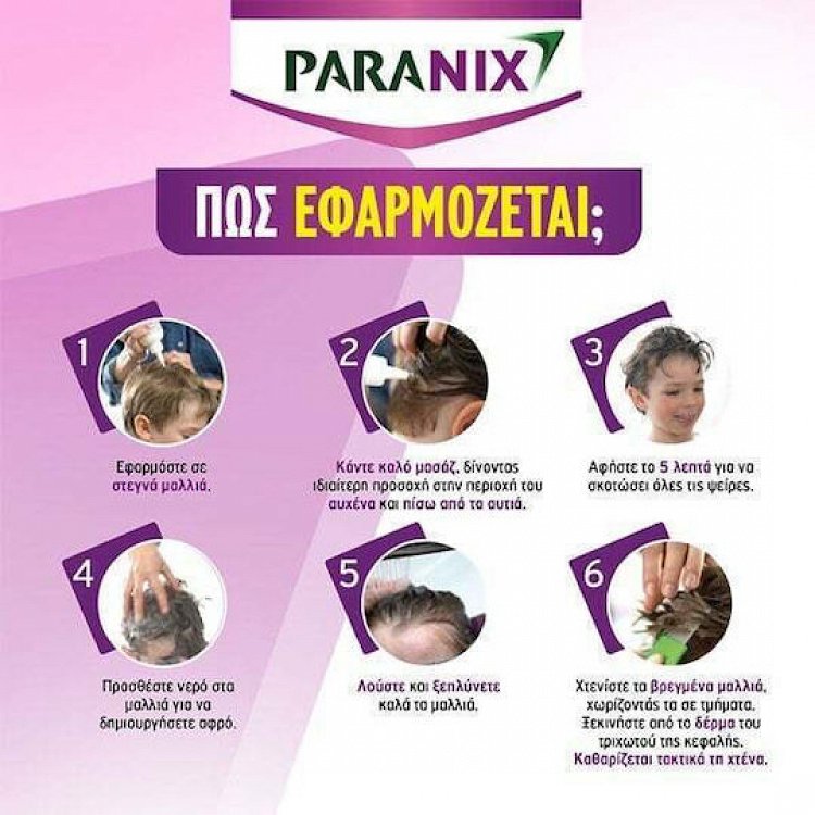 Paranix Express Αντιφθειρικό Σαμπουάν & Χτενάκι για Παιδιά 200ml