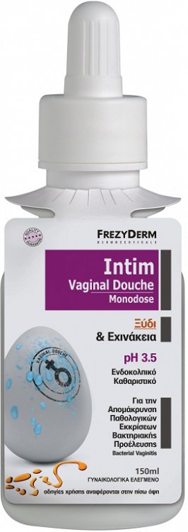 Frezyderm Intim Vaginal Douche Monodose με Ξύδι & Εχινάκεια pH 3.5 Υγρό Καθαρισμού 150ml